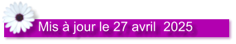 Mis à jour le 27 avril  2025