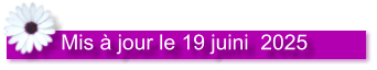 Mis à jour le 19 juini  2025